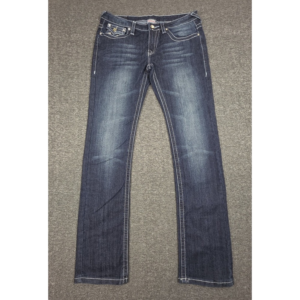 True Religion Joey Super T Women's Jeans Dark Wash Size 30 Made In USA